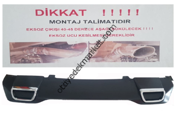 Peugeot 2008 (2020-2023) Arka Tampon Altı (İthal)